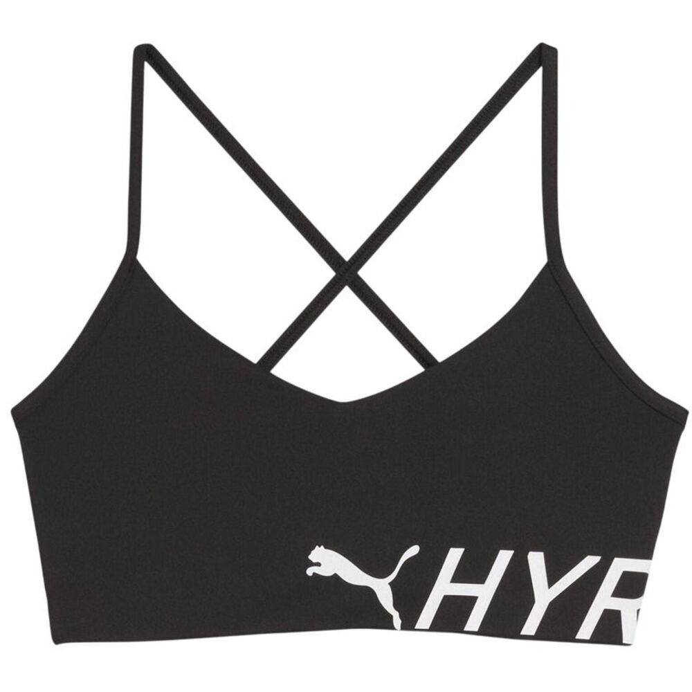 Puma Womens/Ladies Hyrox Medium Impact Sports Bra / Black